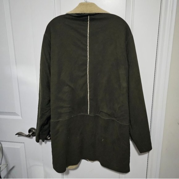Green Spanner 1X 2X Coat plus size - Picture 7 of 8